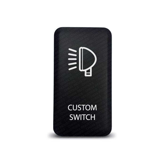 Custom Laser-Etched Push Switches for Toyota